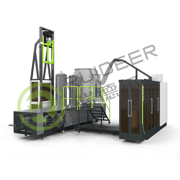 فرن التخمير الكيميائي البخاري 900-1050C القابل للتخصيص مع Hf Zr و Si Codeposition