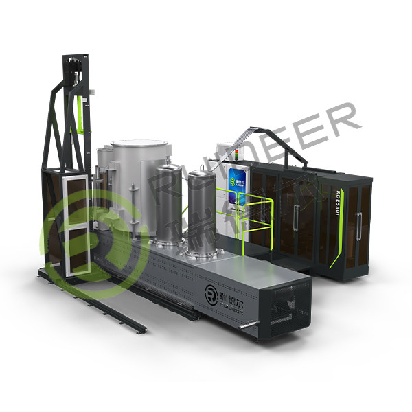 فرن التخمير الكيميائي البخاري 900-1050C القابل للتخصيص مع Hf Zr و Si Codeposition