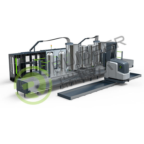 فرن تلبيد بالضغط HIP بضغط 6 ميجا باسكال بتقنية التبريد السريع ومعدل إزالة الشمع 98% لكربيد التنجستن