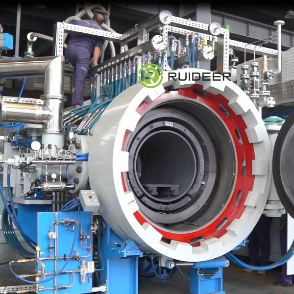 1-10MPa ضغط الغاز فرن الضغط للتجمد في الفراغ الجاف في درجة الفراغ
