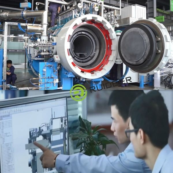 1-10MPa ضغط الغاز فرن الضغط للتجمد في الفراغ الجاف في درجة الفراغ