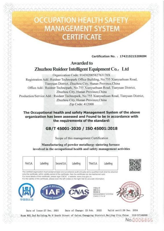 أفران الضغط الفراغية القابلة للتخصيص حجم الغرفة للتطبيقات متعددة الاستخدامات هيكل النوع الأفقي