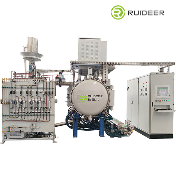 50kg Rated Loading Capacity Vacuum Heat Treatment Furnace with Resistance Heating and Pressure Quenching