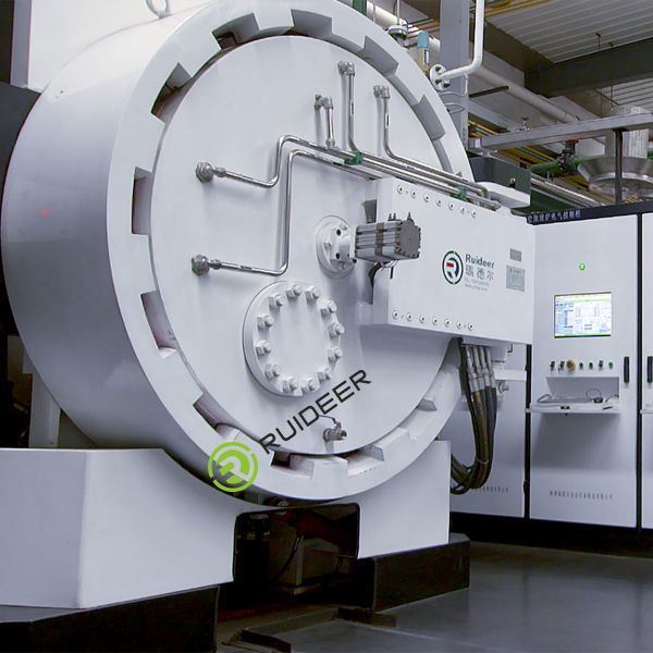 فرن الفراغ ذو درجة حرارة عالية 1550C الحد الأقصى لدرجة حرارة العمل وعمر الخدمة 20 سنة للتطبيقات الصناعية