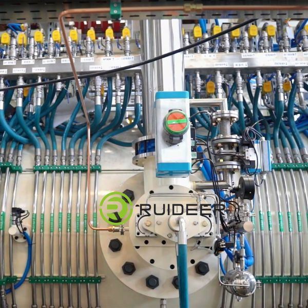 فرن تفريغ عالي لمدة 12 شهرًا مع قضيب تسخين من الجرافيت ومزود طاقة غير منقطع (UPS) بضمان 80 دقيقة