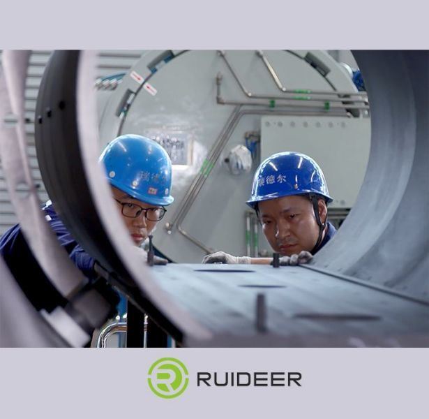 الحمل الأقصى 1500 كجم فرن التخمير الفراغ عالي درجة الحرارة مع الحرارة العاملة القصوى 1550C