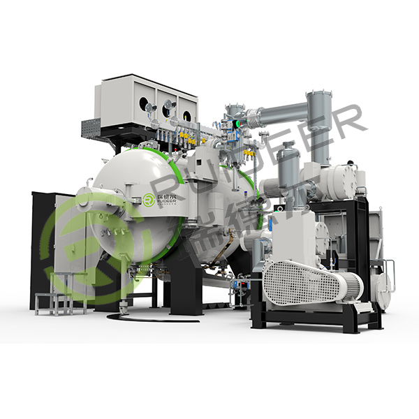 فرن كربيد السيليكون الأفقي أو الرأسي مع تبريد سريع ومستوى فراغ عالٍ