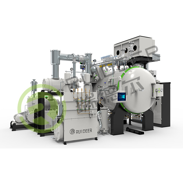 فرن كربيد السيليكون الأفقي أو الرأسي مع تبريد سريع ومستوى فراغ عالٍ