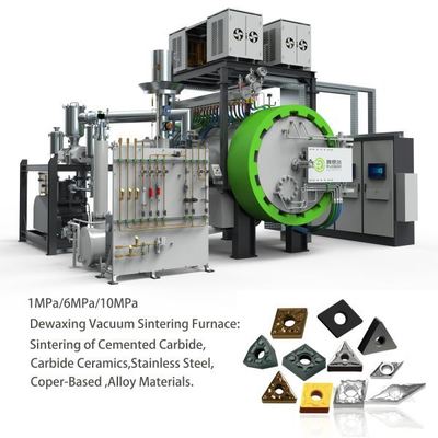 مشروع مفتاح يدوي لأداة قطع كربيد التسمنت / التونغستين مع فرن تجميد ذكي لضغط الغاز