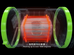 فرن طلاء كربيد السيليكون CVD لنمو نصف الموصلات epi