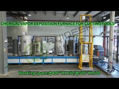 فرن التخزين الكيميائي للبخار CVD لأداة القطع